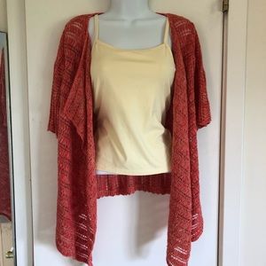 🌜Burnt orange cardigan🌼